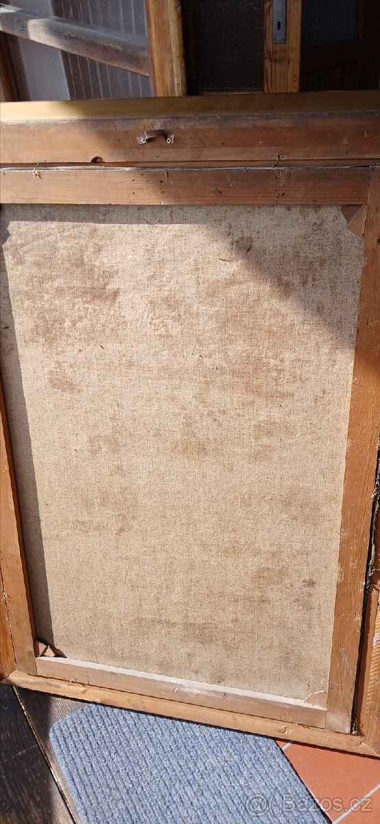 Obraz velký olej hrad Zvíkov - 5