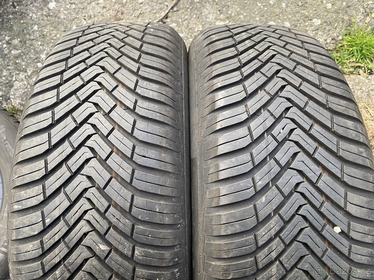 letní pneu 195/60 R15 a celoroční 215/65 R17 4ks - 5