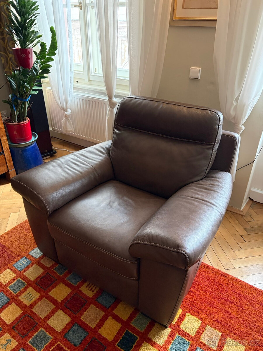 Kožená sedačka Natuzzi - 5