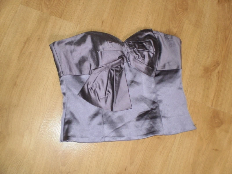 plesovy# korzet#spolecensky # saten# masle# UK 10 - 5