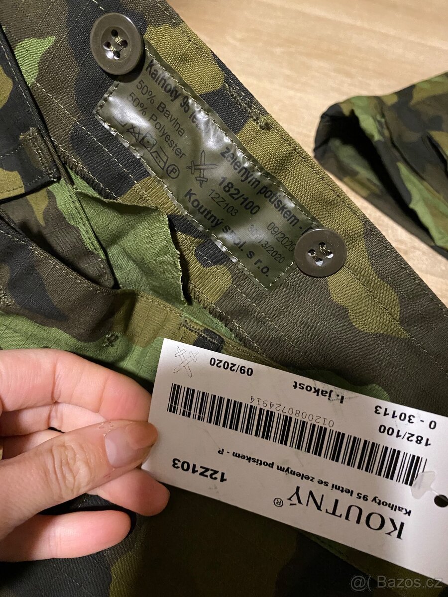 Maskáče letní vz 95 modernizované komplet - 5