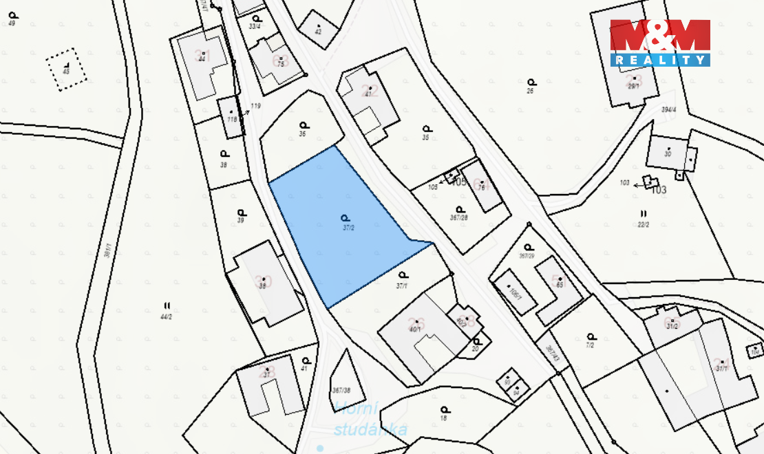 Prodej pozemku k bydlení, 1090 m², Česká Třebová, Kozlov - 5