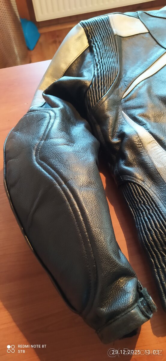 Dámská moto kožená bunda - 5