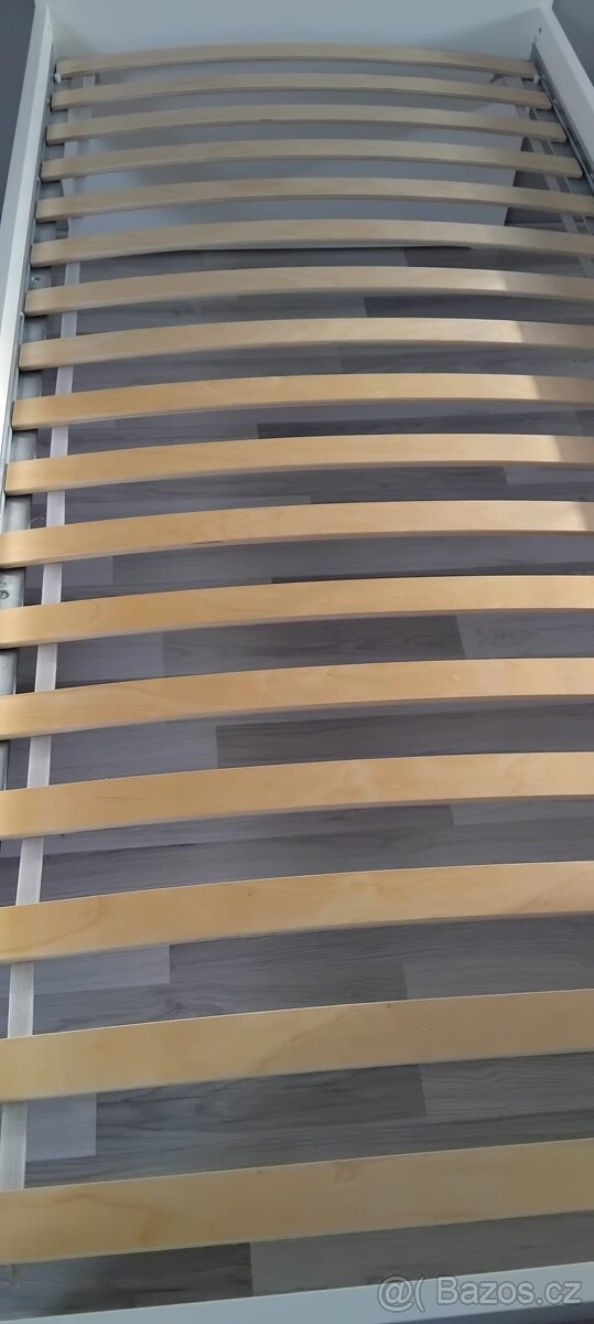 Postel s roštem, 2 šuplíky - 5