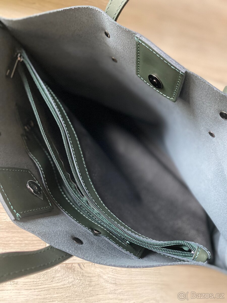 NOVÁ kožená kabelka - 5