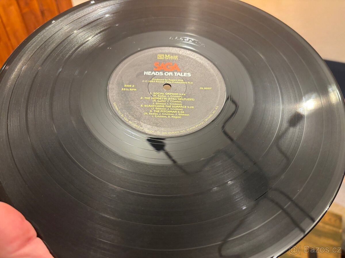 Saga — Heads or Tales. LP - 5