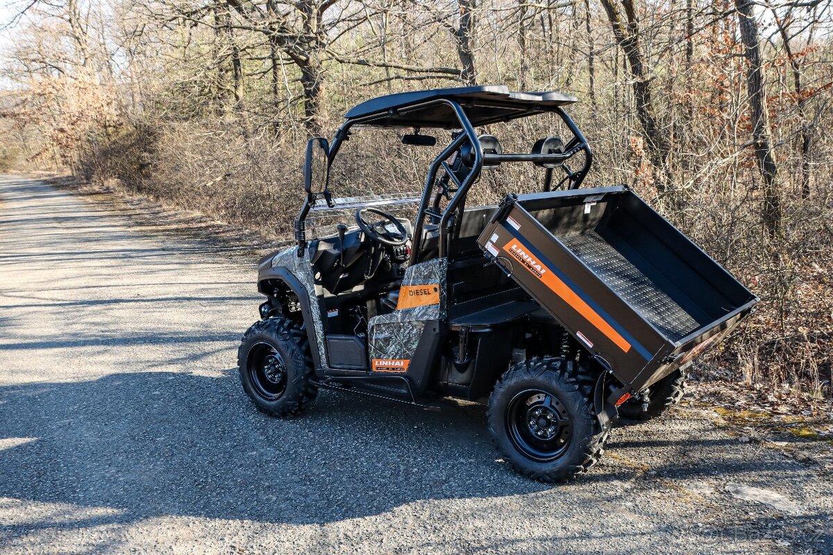 Čtyřkolka LINHAI UTV 1100 Diesel SKLADEM IHNED