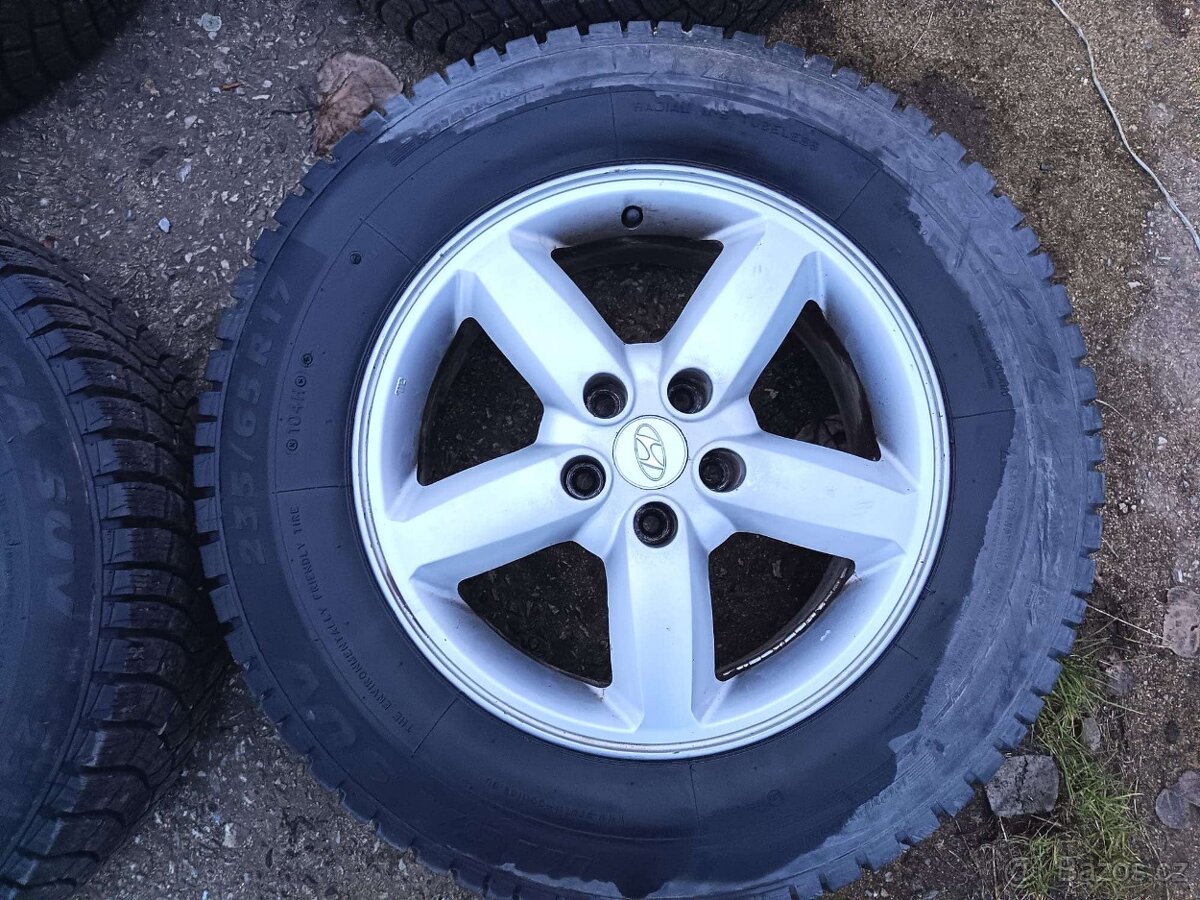 R17 zimní ALU sada orig. Hyundai Santa FE...7mm - 5