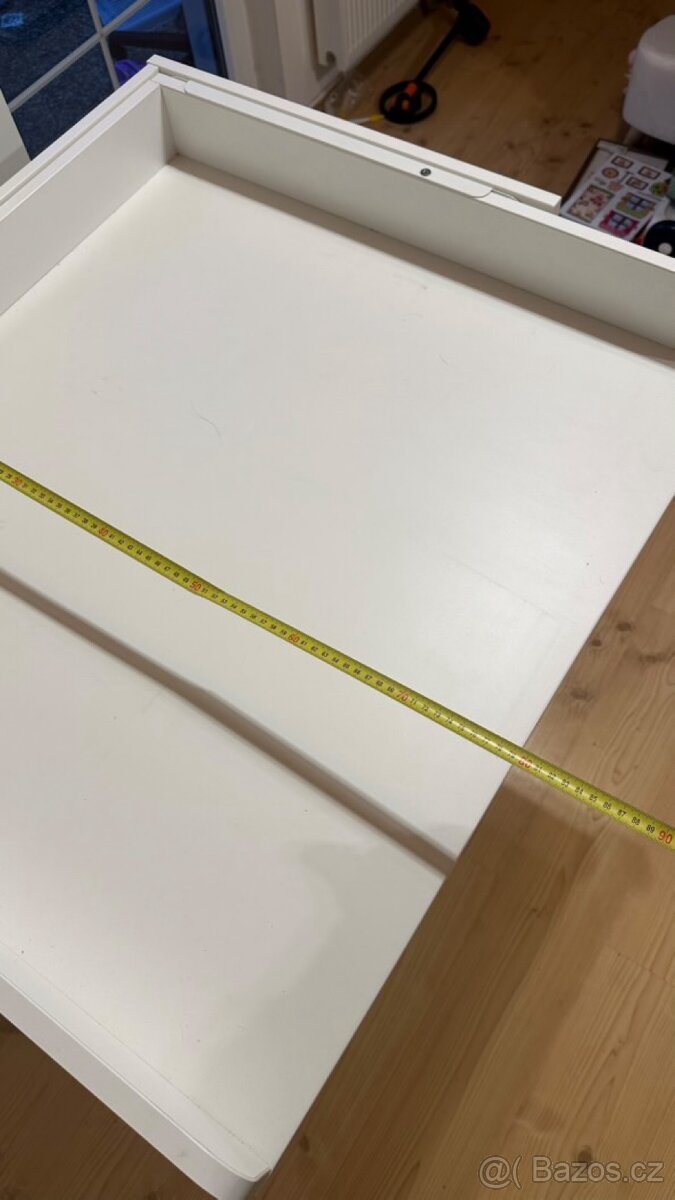 Prebalovaci pult / psaci stul ikea bily smastad - 5