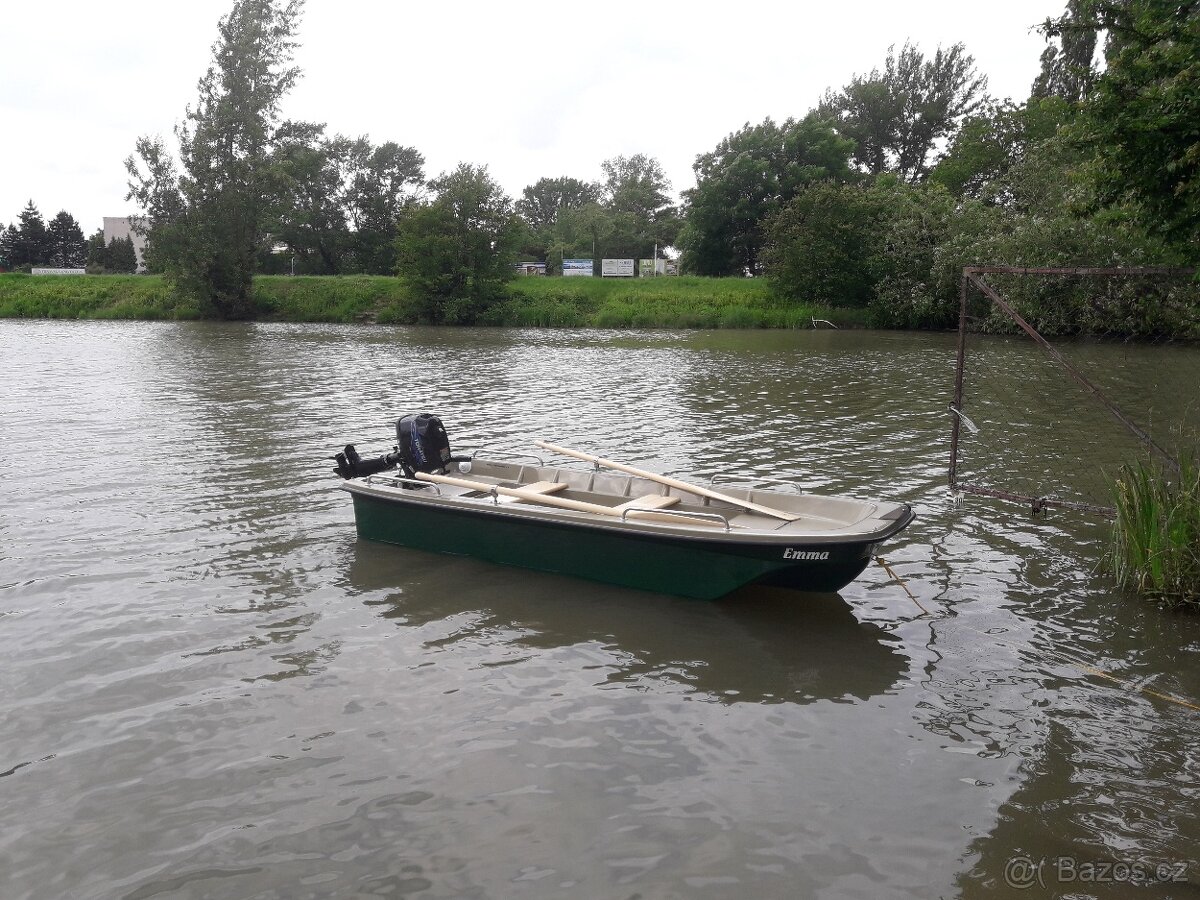 Pramice, rybářský člun, veslice, loď Karolina 330 - 5