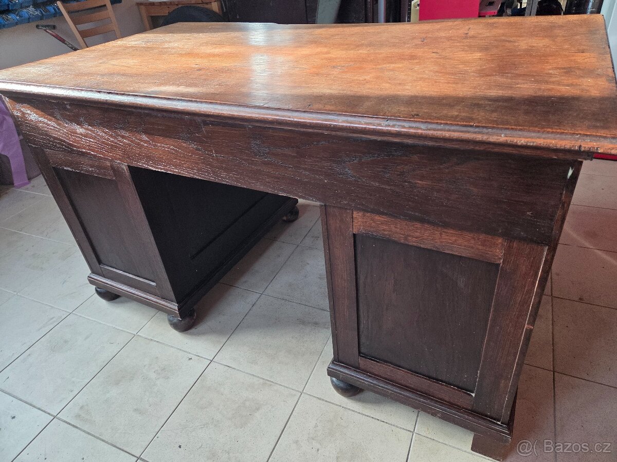 Starožitný psací stůl - 5