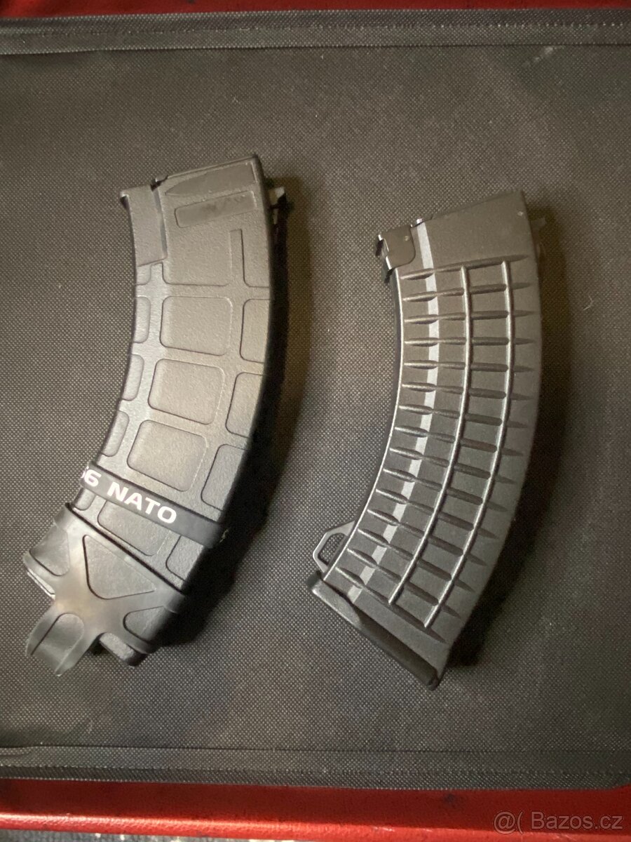 Airsoft AK-47 Tactical EAG E63 + kolimátor + příslušenství - 5