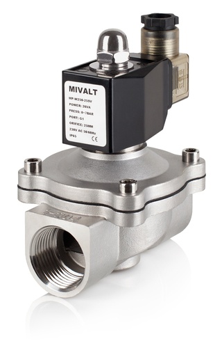 Ventil. Elektromagnetický ventil MPW SS 304 - 1/2" AKCE - 5