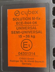 Autosedačka Cybex Solution M-fix - 5