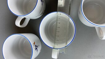 Hrnky husy 6ks s modrou linkou, Moritz Zdekauer - 5