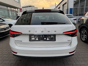 Škoda Superb 3 2.0 TDI 147kW 4x4 DSG Tažné Webasto Navi DAB - 5