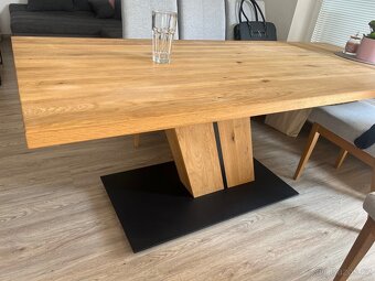 Prodám masivní dubový stůl deska 160x90cm - 5