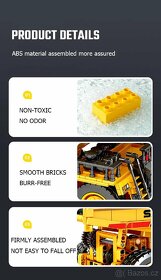 Stavebnice Důlní sklápěč kompatibilní s LEGO - 5
