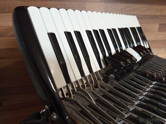 Akordeon (harmonika, heligonka) Scandalli 96, jako NOVÝ - 5