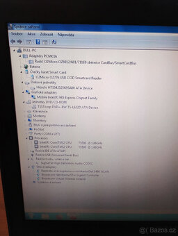 notebook Dell Latitude D620 + nový zdroj, 2x baterie - 5