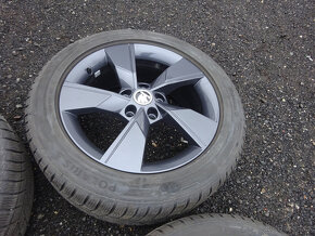 Alu kola Škoda Octavia 3 Scout 225/50/17 zimní 8mm - 5