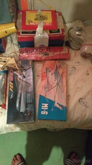 Retro modely letadel a lodí a mix věci - 5