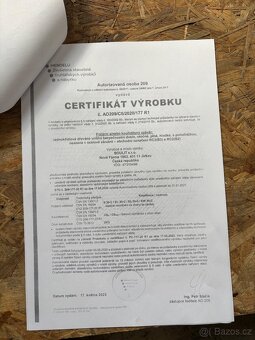 Prodám zcela nové protipožární dveře 80 L - 5