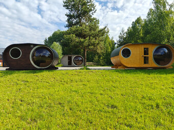Venkovní Oválná sauna Panorama 5M - 5
