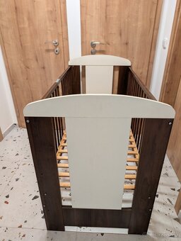 Dětská postýlka dřevěná 120x60 cm - 5