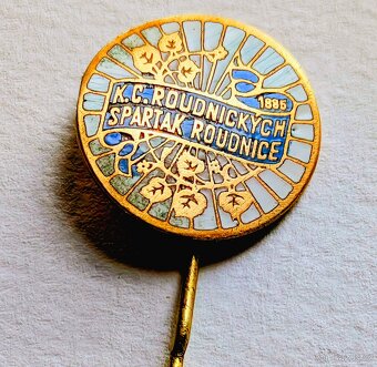 ODZNAK K.C. ROUDNICKÝCH 1885 SPARTAK ROUDNICE - 5