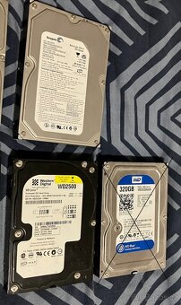 PATA hard disky, HDD 3,5", odzkoušené, cena od 89,- kus - 5