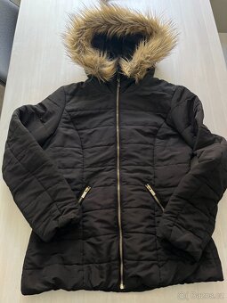 Zimní prošívaná bunda H&M vel 40 - 5