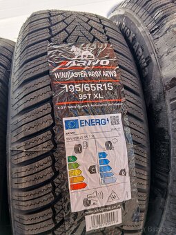 FIAT TIPO / 500L DISKY S NOVÝMI ZIMNÍMI PNEU 195/65 R15 - 5