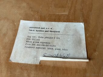 Černá chromová židle ale funkcionalismus KOVONAX - 5