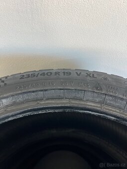 ❄️ Zimní pneumatiky 235/40/19, Continental, DOT3223 - 5