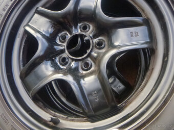 Zimní sada disky kola originál Opel GM 5x110 6,5Jx16 ET39 - 5