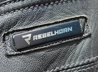 Rebelhorn - kožená motorkářská bunda vel.L - 5