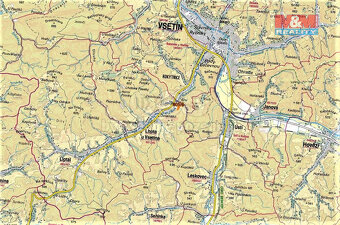 Prodej louky, 5327 m², Lhota u Vsetína - 5