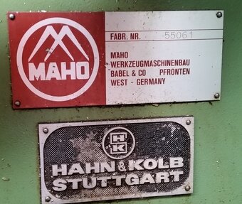 Frézka MH 500 C - na náhradní díly (7085.) - 5