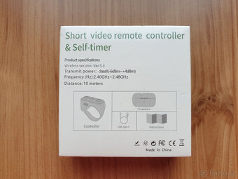 Bluetooth dálkové ovládání, spoušť fotoaparátu - 5