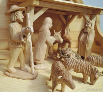 Dřevěný betlém - 5