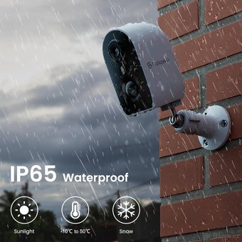 Venkovní bezdrátová WiFi kamera Galayou R2 Pro - 5