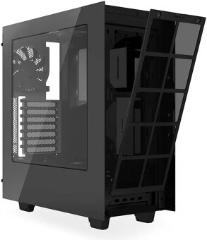 Skříň NZXT S340 lesklý povrch (ne matná)s průhlednou bočnicí - 5