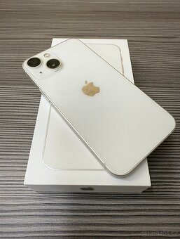 Apple iPhone 13 mini 256GB bilá, komplet, baterie 100% - 5