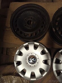 4 disky VW Škoda - 5x112 6Jx15 ET47 (UŽ BEZ POKLIC) - 5
