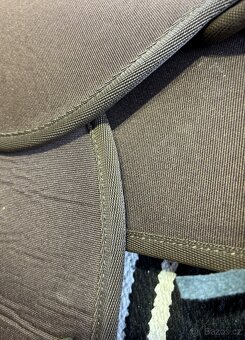 Westernový sedlový komplet 3) hnědý WADE - 5