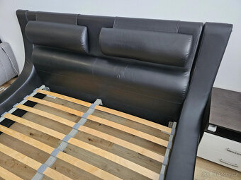 Kožená postel Betty 160x200 - 5