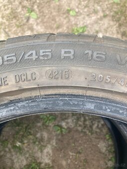 205/45/16 letni - 5