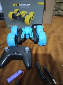 Rc auto Monster High speed Stunt car - 5