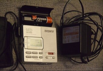 MINIDISC minidisk recorder SONY MZ-R90,DO,přísluš.,adapter - 5